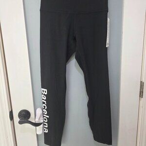Lululemon Women’s Black High Rise Barcelona Pants – Size 6 – NWT – Full Length